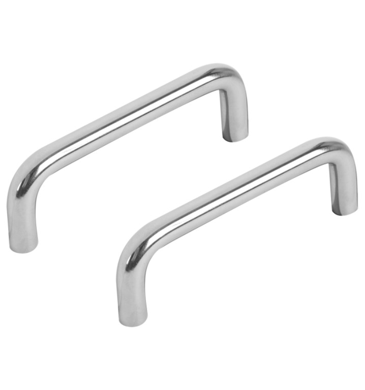 Differnz meubelgreep beugel 96 mm chroom 2 stuks