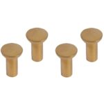 Differnz meubelknop Eindhoven 20 mm goud 4 stuks