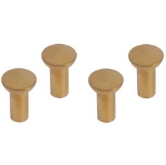 Differnz meubelknop Eindhoven 20 mm goud 4 stuks