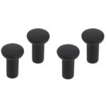 Differnz meubelknop Eindhoven 20 mm mat zwart 4 stuks