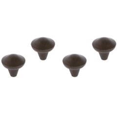 Differnz meubelknop Groningen 20 mm brons 4 stuks