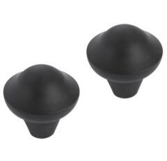 Differnz meubelknop Groningen 30 mm mat zwart 2 stuks