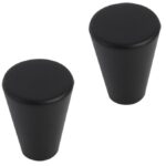 Differnz meubelknop Rotterdam 20 mm mat zwart 2 stuks