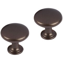 Differnz meubelknop rond bol 30 mm brons 2 stuks