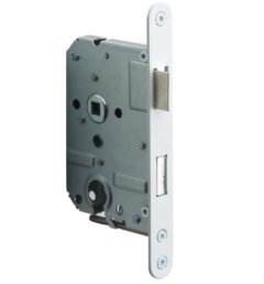FORMANI cilinder dag en nachtslot PC55 BASICS LBLAY55 afgerond met witte voorplaat