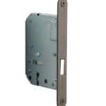 FORMANI kastdeurslot BASICS LBLKAN56 afgerond met bronzen voorplaat