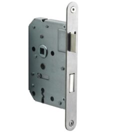 FORMANI klavier dag en nachtslot SL56 BASICS LBLAN56 afgerond met rvs voorplaat