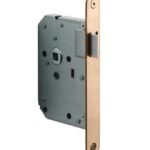 FORMANI loopslot BASICS LBLASFC afgerond met PVD licht bronzen voorplaat