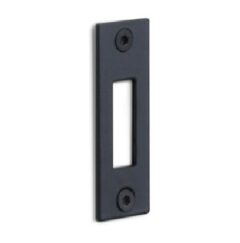 FORMANI rechthoekige sluitplaat voor kastslot BASICS LBSPK mat zwart