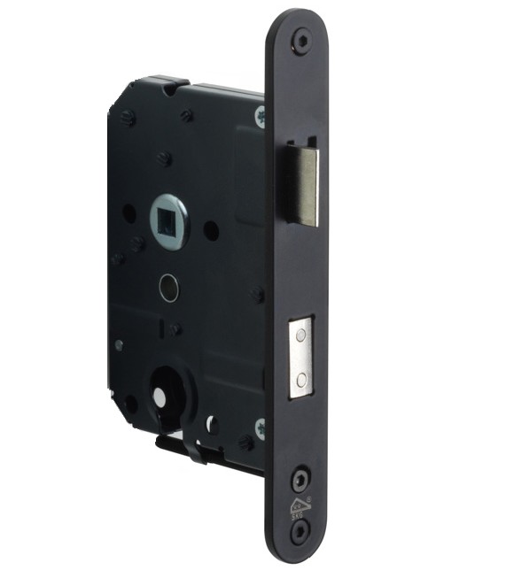 FORMANI veiligheidsslot PC55 BASICS LBLSAY55 SKG2 afgerond met mat zwarte voorplaat