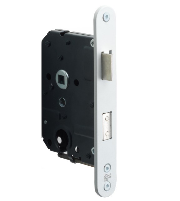 FORMANI veiligheidsslot PC55 BASICS LBLSAY55 SKG2 afgerond met witte voorplaat