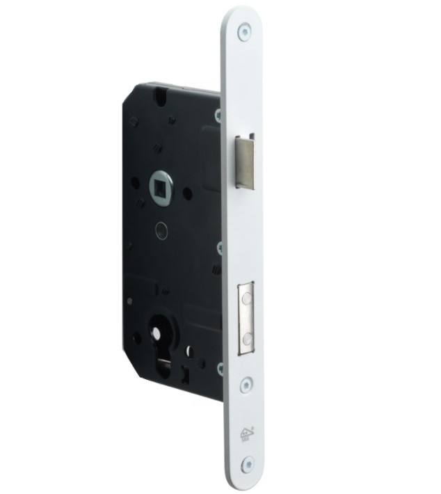 FORMANI veiligheidsslot PC72 BASICS LBLSAY72 SKG2 afgerond met witte voorplaat