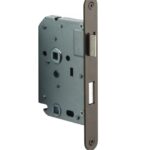 FORMANI wc-badkamerslot WC638 BASICS LBLAW63X8 afgerond met bronzen voorplaat