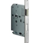 FORMANI wc-badkamerslot WC638 BASICS LBLAW63X8 afgerond met rvs voorplaat