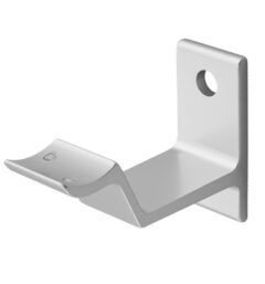 Leuninghouder type 3543-01 hol M8 65 mm aluminium F1