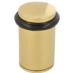 AMIG deurstop vloermontage Ø32 mm goud zamak