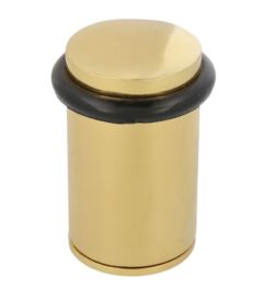 AMIG deurstop vloermontage Ø32 mm goud zamak