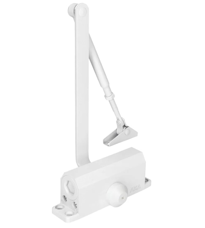 AXA deurdranger 7505 compact basic met schaararm sluitkracht 2 wit