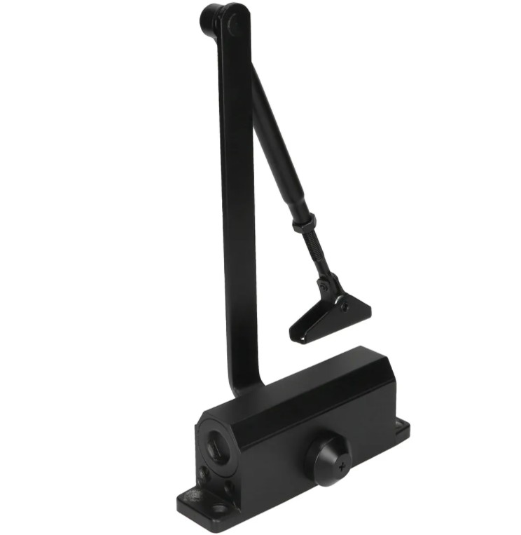 AXA deurdranger 7505 compact basic met schaararm sluitkracht 2 zwart