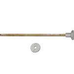 Beltrekker Champignon mat nikkel PVD