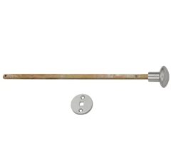 Beltrekker Champignon mat nikkel PVD