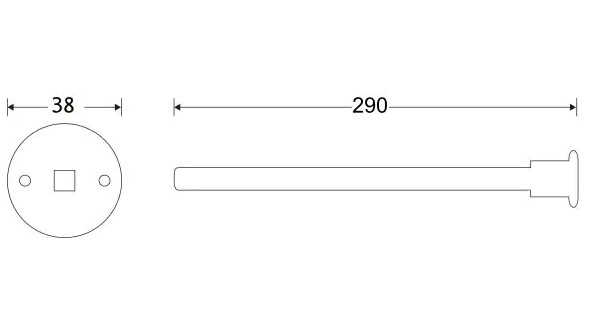 Beltrekker Champignon mat nikkel PVD - Afbeelding 2