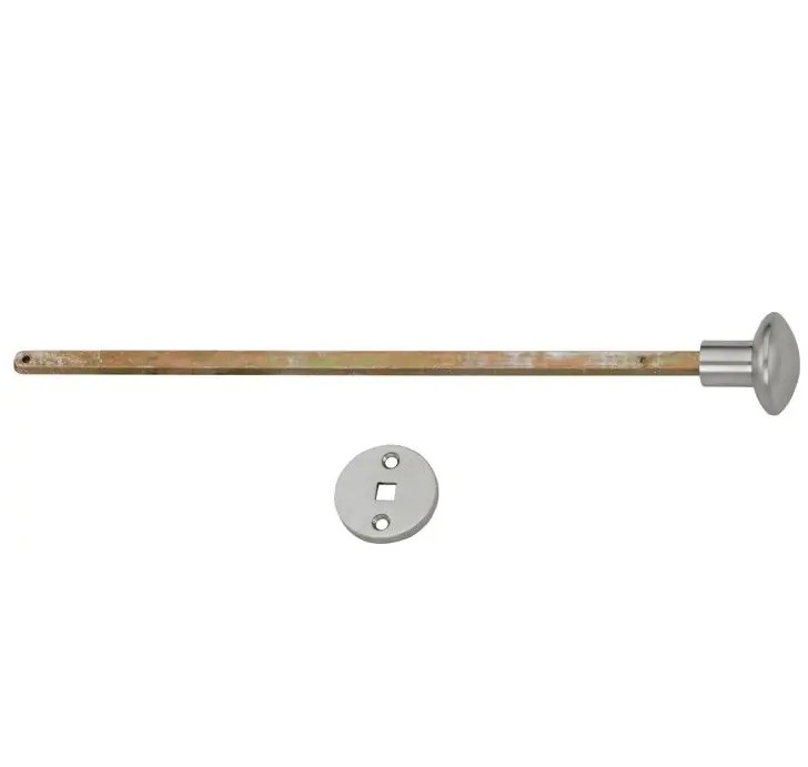 Beltrekker Champignon mat nikkel PVD