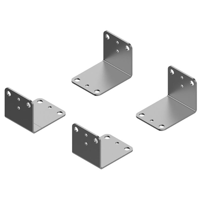 Bevestigingsset voor bodemmontage voor ladegeleiders