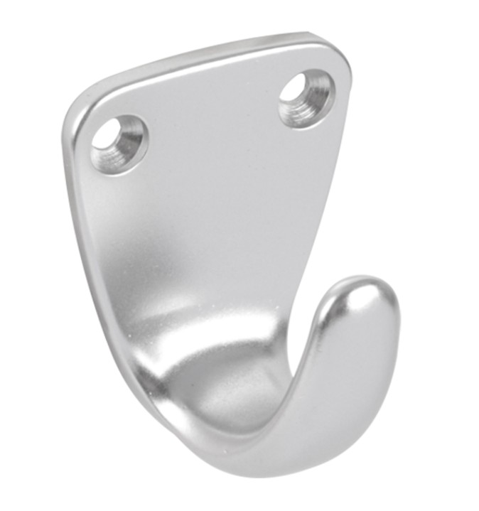 Differnz handdoekhaak rond aluminium F1