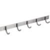 Differnz kapstok 5 haken beugel rvs mat chroom