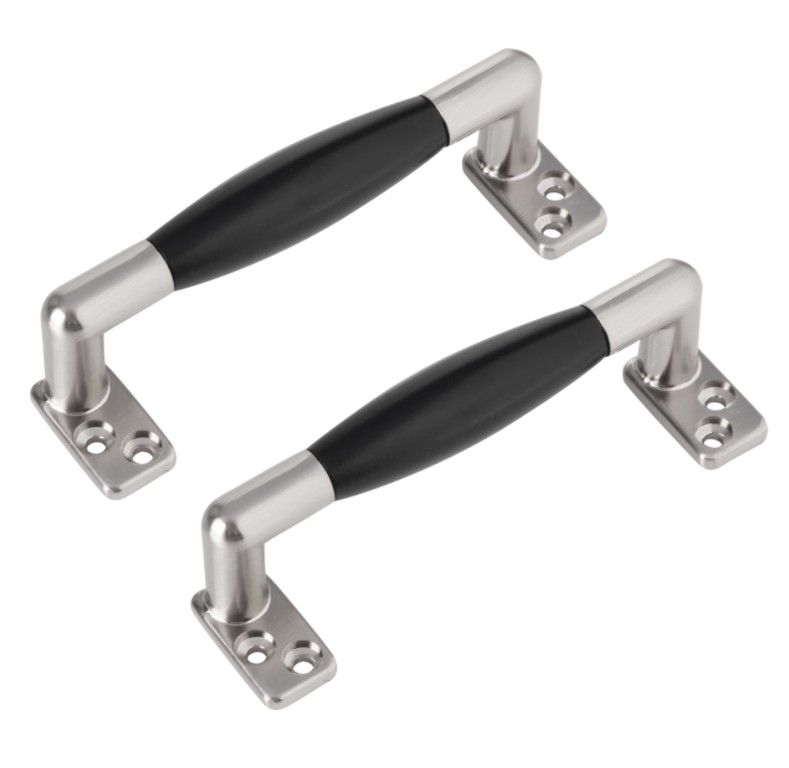 Differnz meubelgreep Haarlem 106x37 mm mat chroom 2 stuks