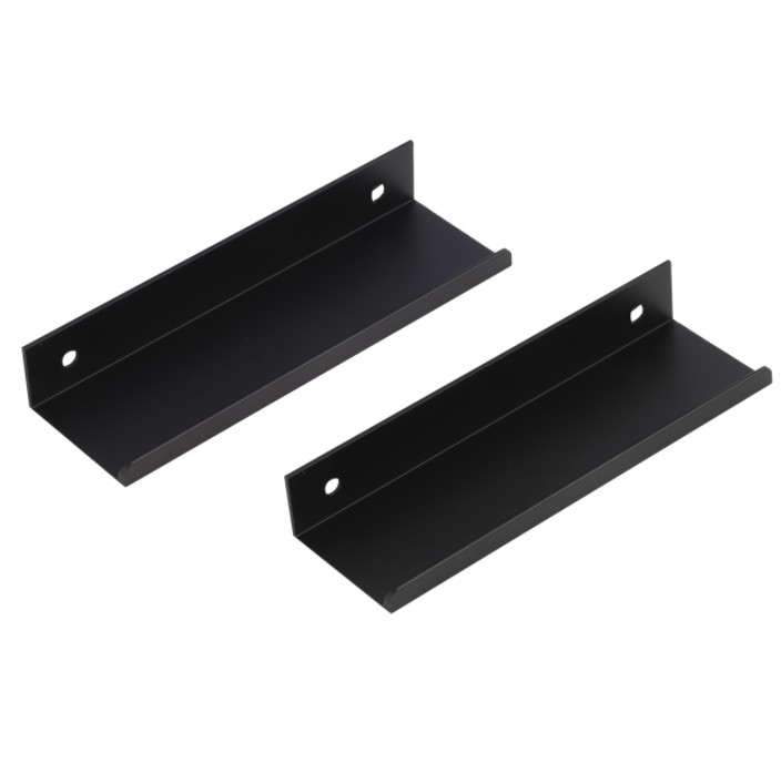 Differnz meubelgreep profiel 120x38 mm aluminium mat zwart 2 stuks