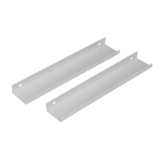 Differnz meubelgreep profiel 150x38 mm aluminium mat chroom 2 stuks