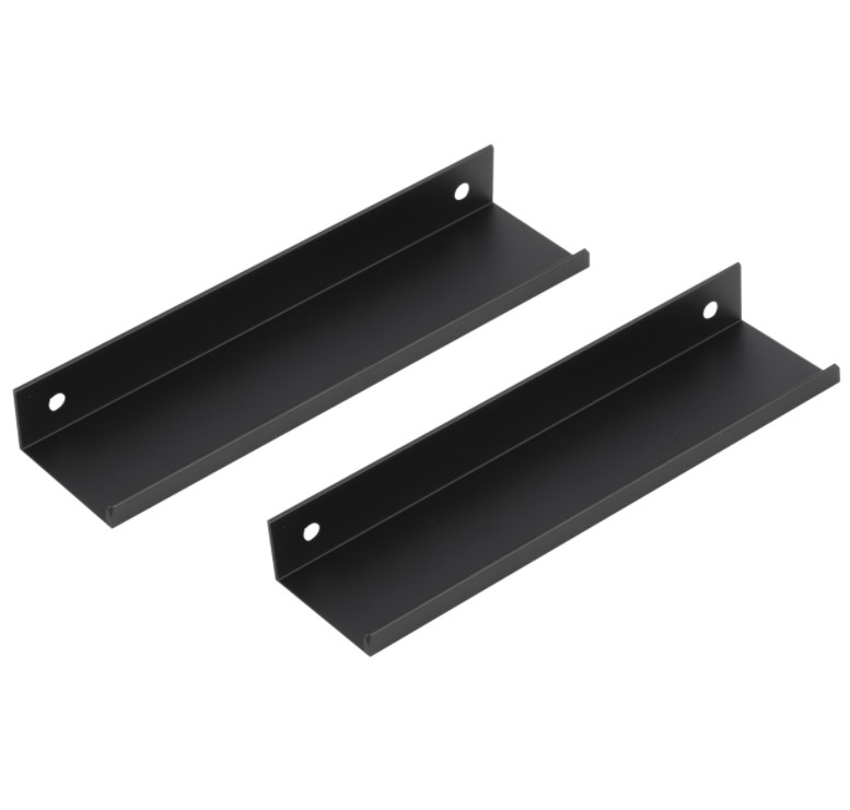 Differnz meubelgreep profiel 150x38 mm aluminium mat zwart 2 stuks