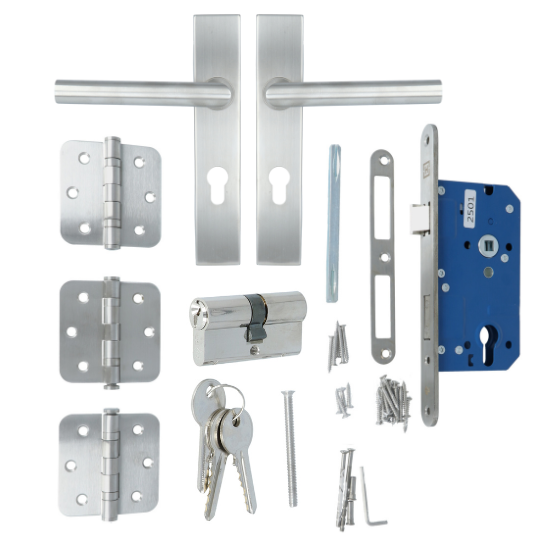 ODShop complete set voor poortdeuren PC72 rvs - Afbeelding 8