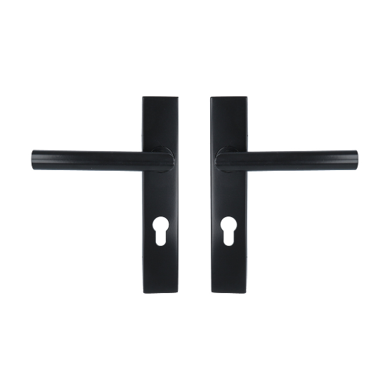 ODShop complete set voor poortdeuren breed PC72 zwart - Afbeelding 2