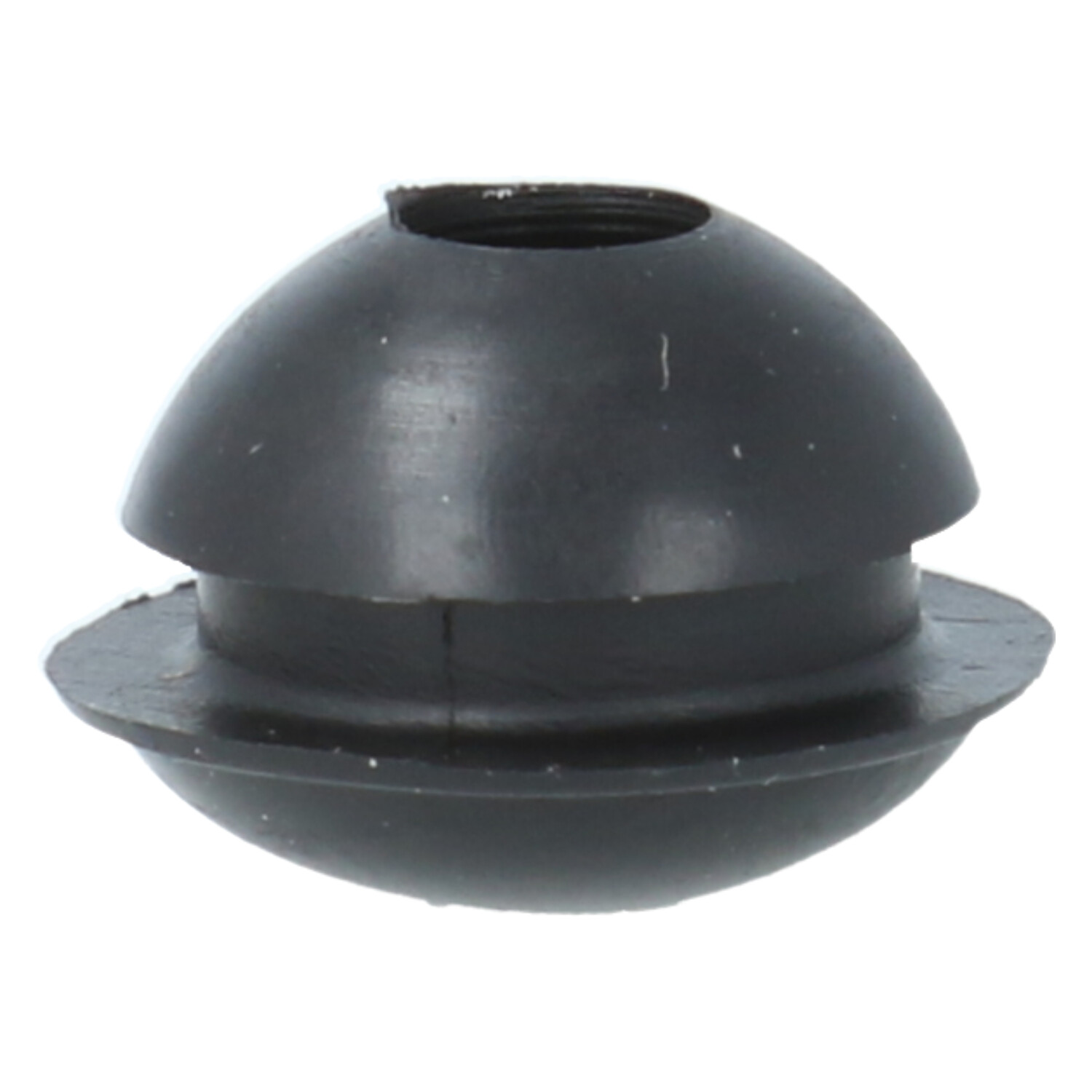 ODShop set van 10 deurbuffers rond voor kozijnen rubber zwart - Afbeelding 2