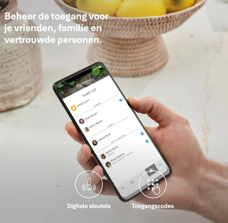 Yale Linus slim deurslot L2 zwart - Afbeelding 9