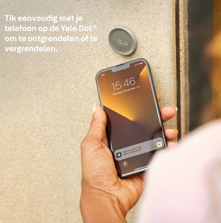 Yale Linus slim deurslot L2 zwart - Afbeelding 4