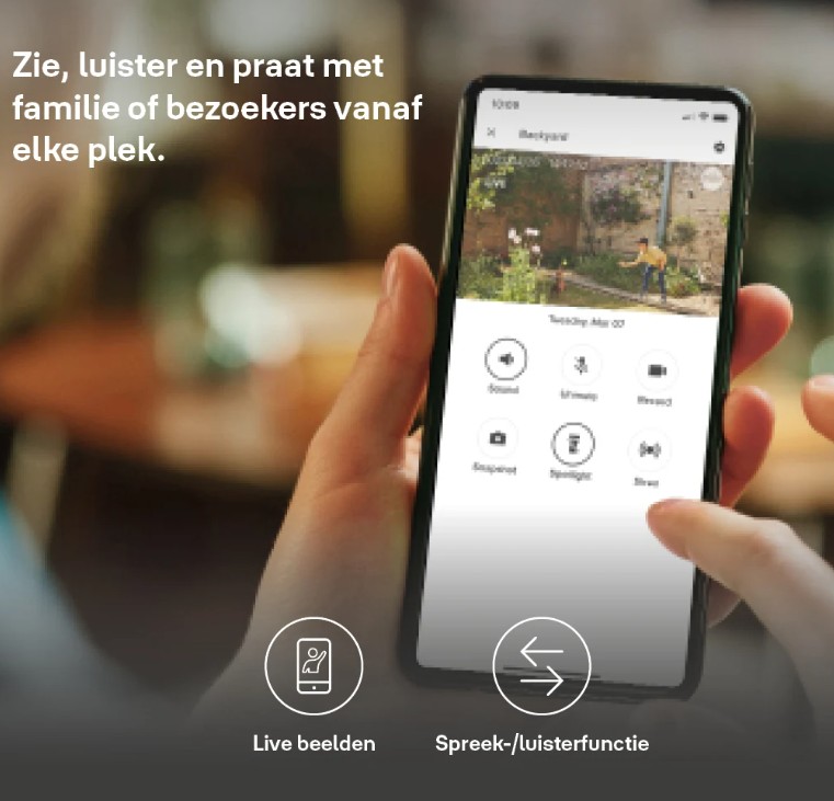 Yale Slimme buitencamera wit - Afbeelding 9