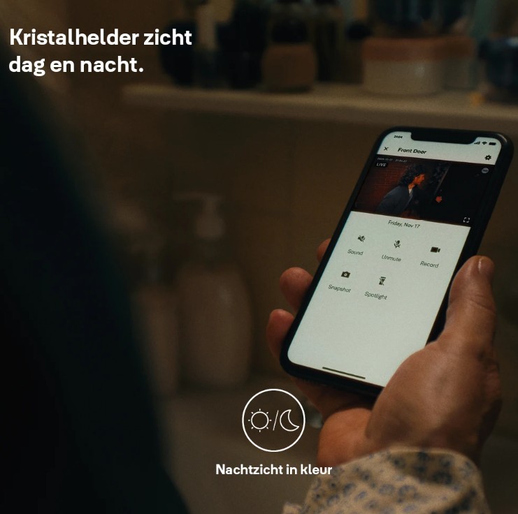 Yale Slimme buitencamera wit - Afbeelding 4