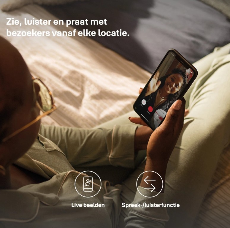 Yale Slimme videodeurbel wit - Afbeelding 3