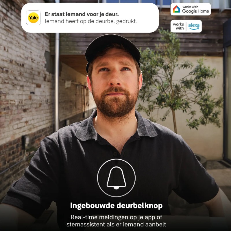 Yale Smart Keypad 2 met vingerafdruk voor Linus slim deurslot - Afbeelding 3