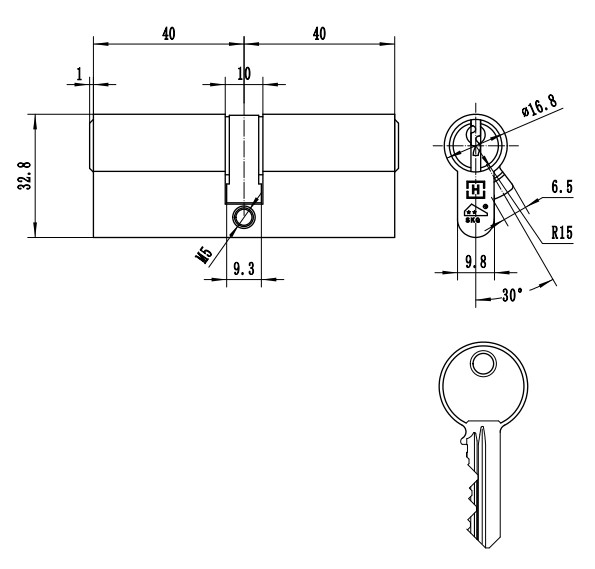 ODShop complete set voor poortdeuren luxe PC72 zwart - Afbeelding 10