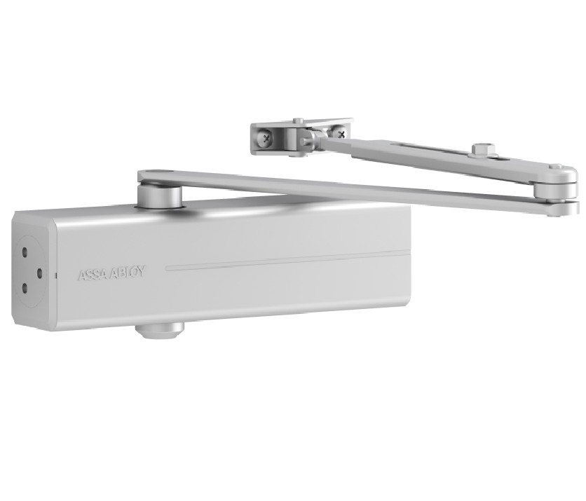 ASSA ABLOY deurdranger met schaararm sterkte 2-4 zilver