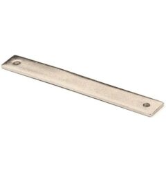 Achterplaat voor meubelgreep Jolie Essence 128 mm oud zilver