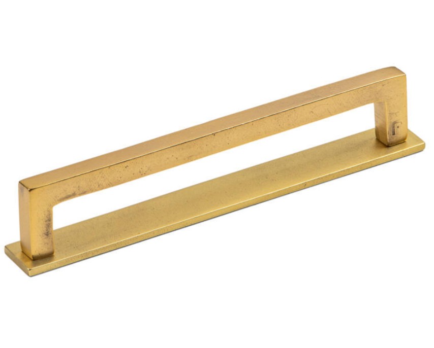 Achterplaat voor meubelgreep Jolie Essence 160 mm antiek goud - Afbeelding 3