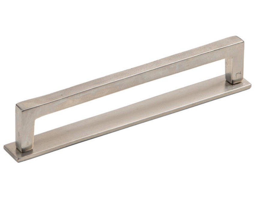 Achterplaat voor meubelgreep Jolie Essence 160 mm oud zilver - Afbeelding 3