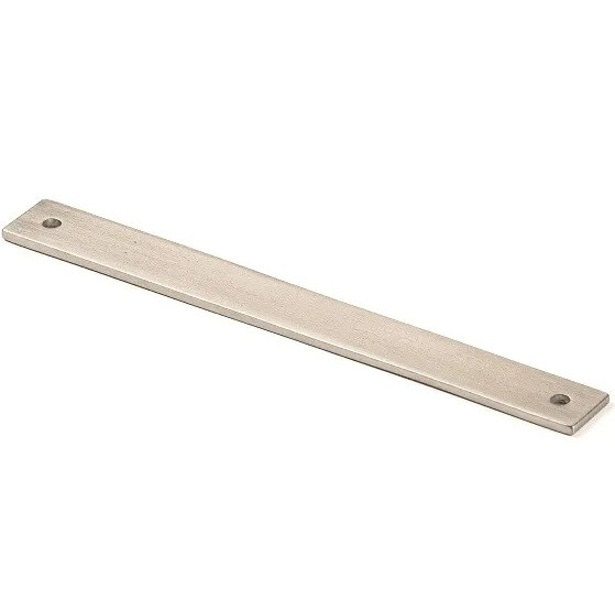 Achterplaat voor meubelgreep Jolie Essence 160 mm oud zilver