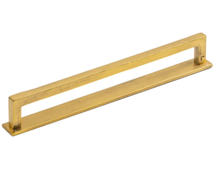 Achterplaat voor meubelgreep Jolie Essence 224 mm antiek goud - Afbeelding 3